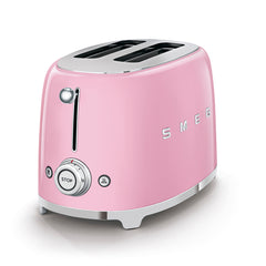 SMEG 2-Schlitz Toaster Kompakt TSF01PKEU Cadilac Pink