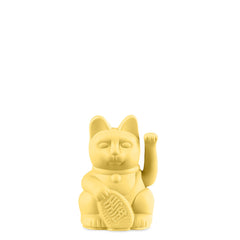 Lucky Cat mini Yellow - Winkekatze "Reichtum und Wohlstand" 10 cm