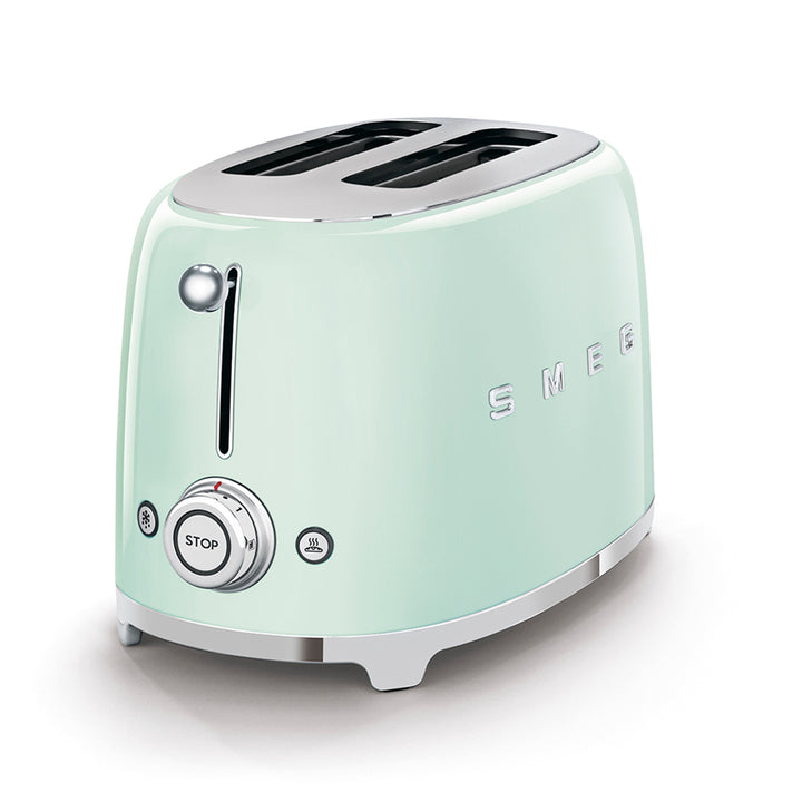 wolkenlosundheiter-SMEG 2-Schlitz Toaster Kompakt TSF01PGEU Pastellgrün  SMEG Deutschland   