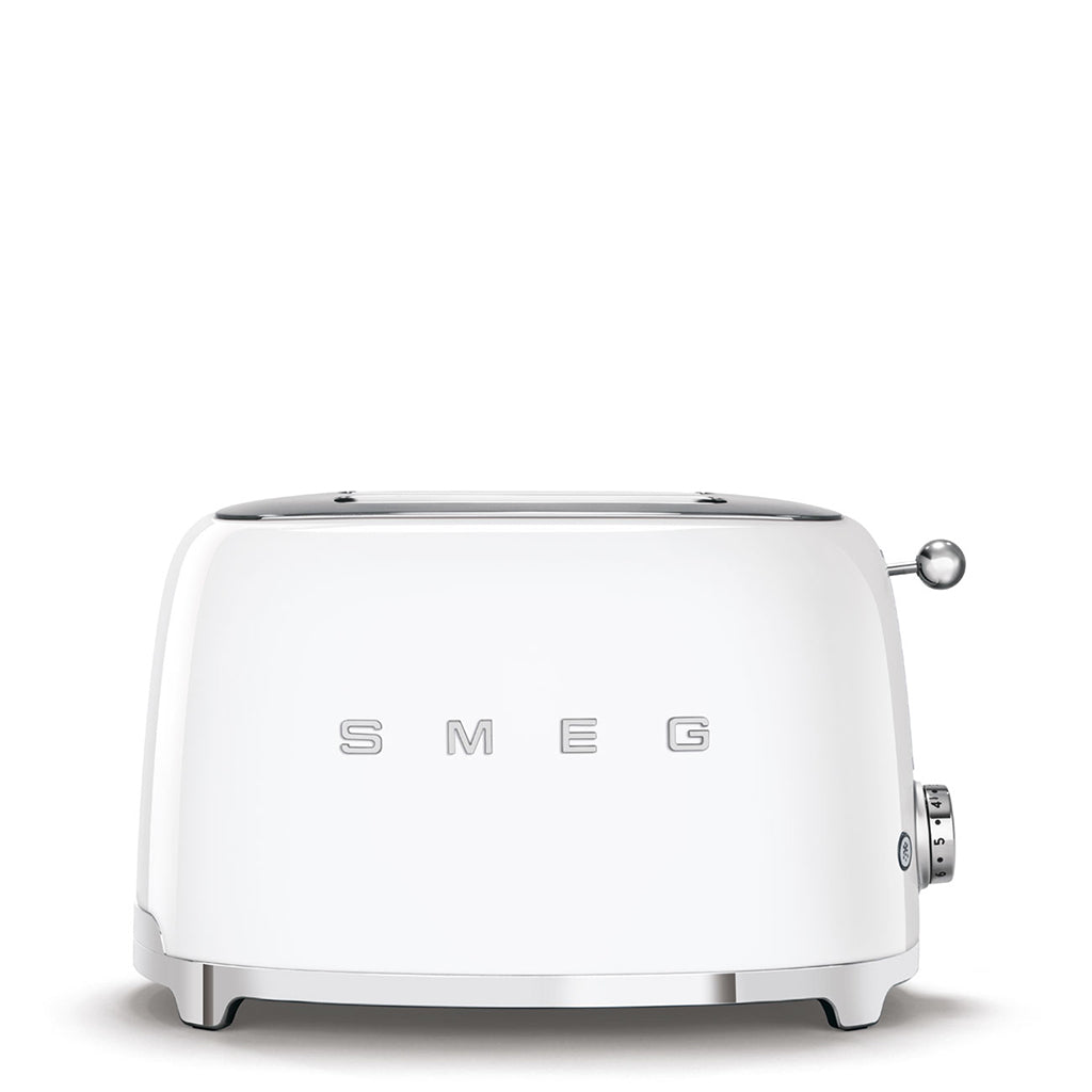 SMEG 2-Schlitz Toaster Kompakt TSF01WHEU Weiß