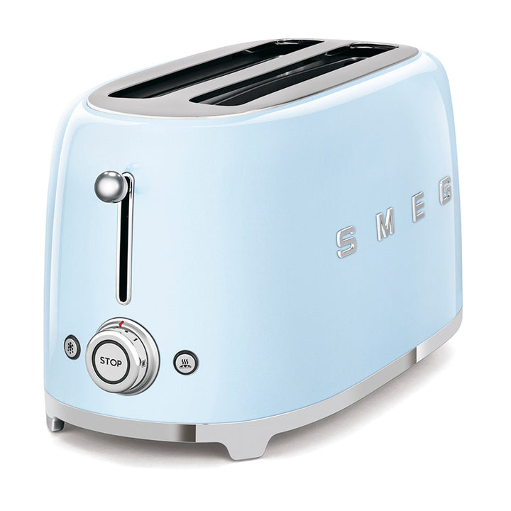 SMEG 2-Schlitz Toaster Lang Pastellblau TSF02PBEU