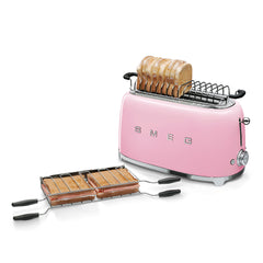 SMEG 2-Schlitz Toaster Lang TSF02PKEU Cadilac Pink