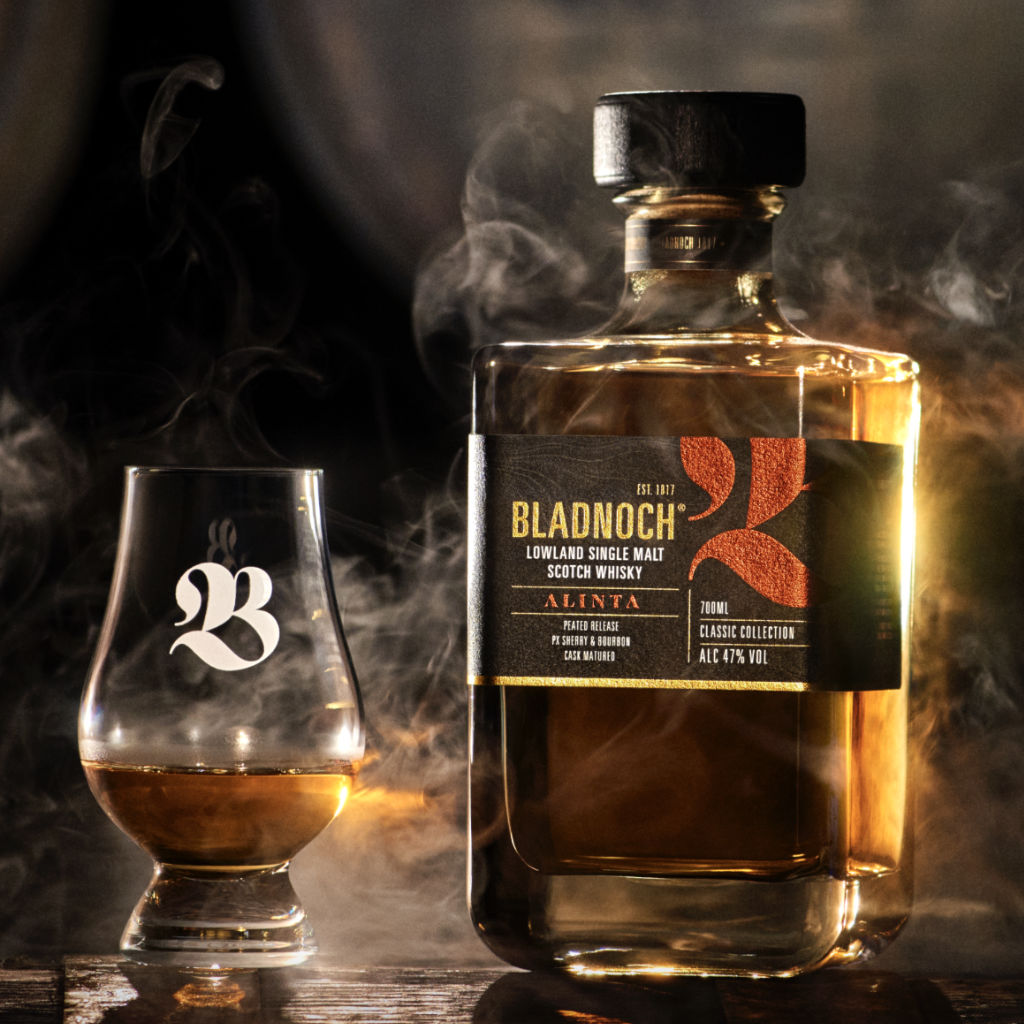 wolkenlosundheiter-Bladnoch ALINTA Lowland Single Malt Scotch Whisky  47 % vol. 700 ml  Bladnoch, Newton Stewart DG8 9AB, GB   