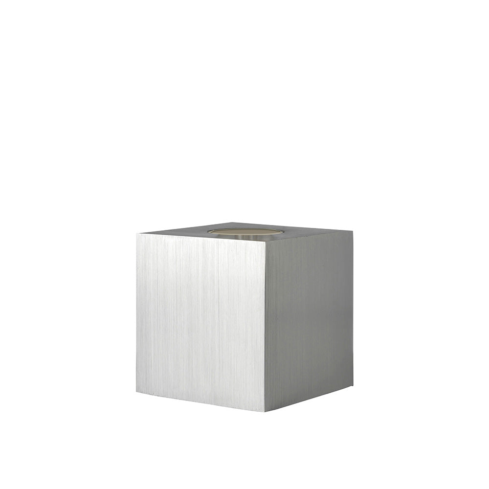 Sompex CUBIC Tischleuchte Silber 8x8x8 cm