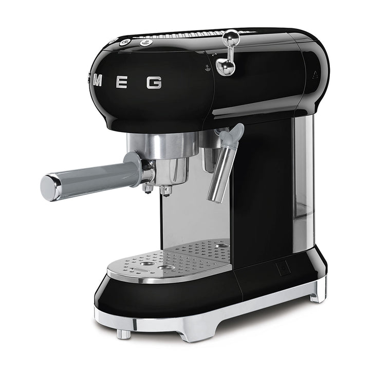 wolkenlosundheiter-SMEG Espresso Kaffeemaschine ECF01BLEU Schwarz  SMEG Deutschland   