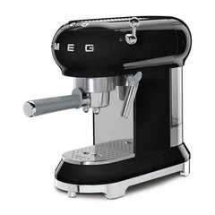 SMEG Espresso Kaffeemaschine ECF01BLEU Schwarz