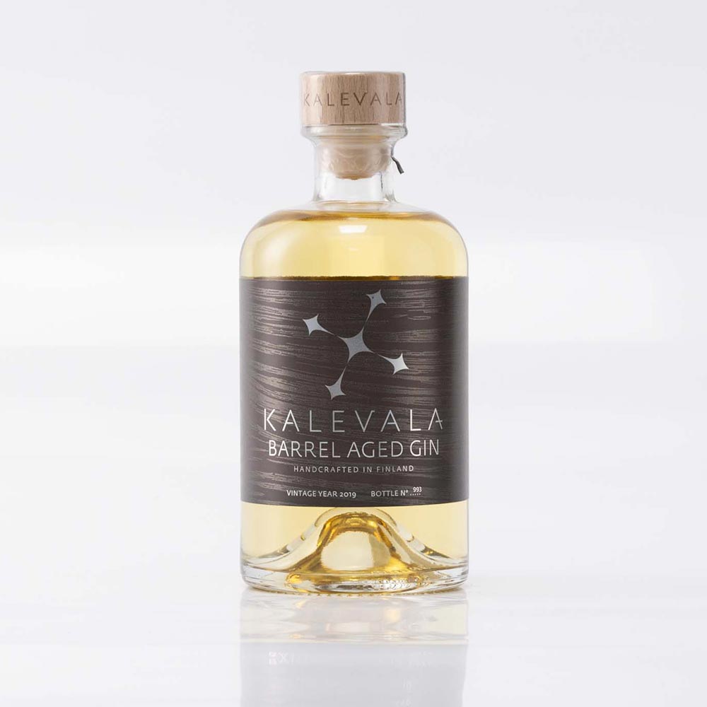 wolkenlosundheiter-Kalevala Barrel Aged Gin 40,9 % vol. 500 ml  Kalevala destillery, Finnland   