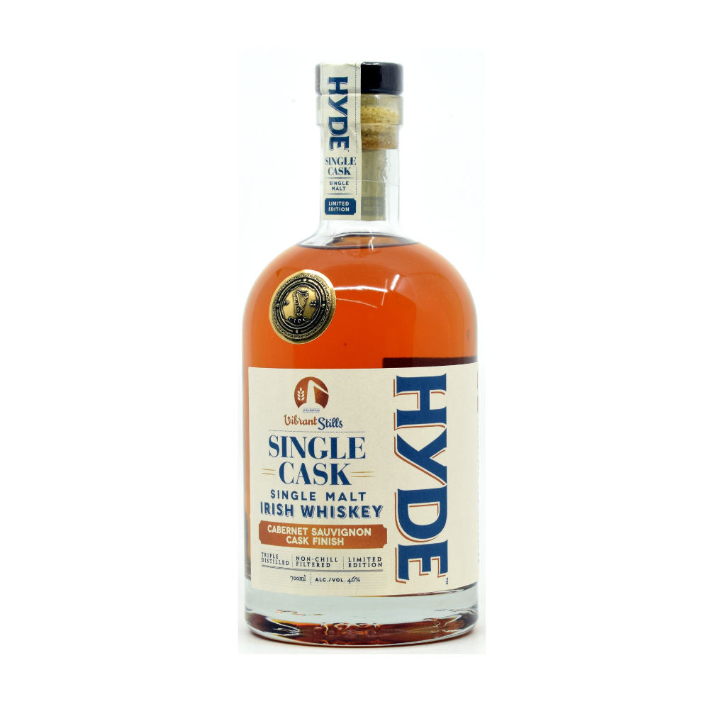 HYDE VIBRANT STILLS Single Malt Whiskey, Bordeaux Cabernet Sauvignon Cask Finish 46 % vol. 700ml