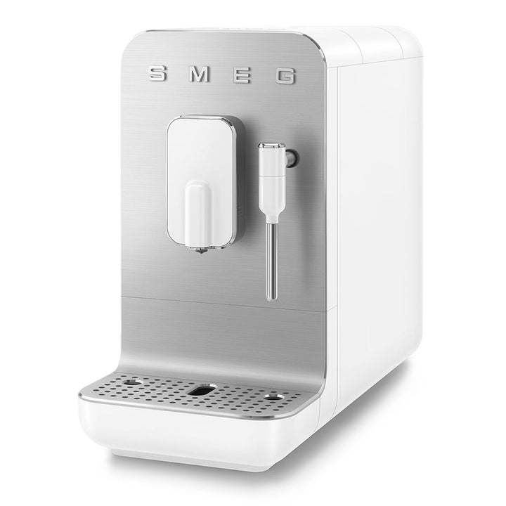 SMEG Kaffeevollautomat mit Dampffunktion Weiß BCC02WHMEU