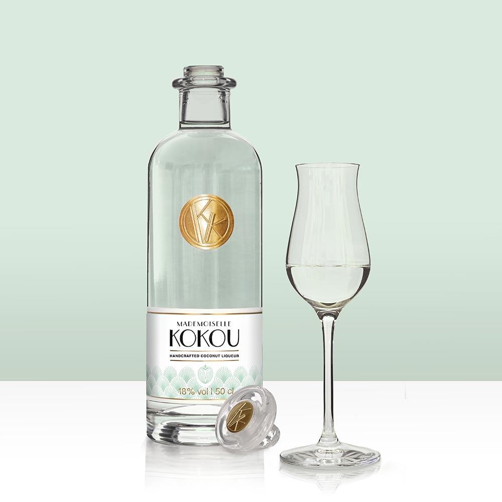 Mademoiselle KOKOU Handcraftet Coconut Likör 18 % vol. 500 ml