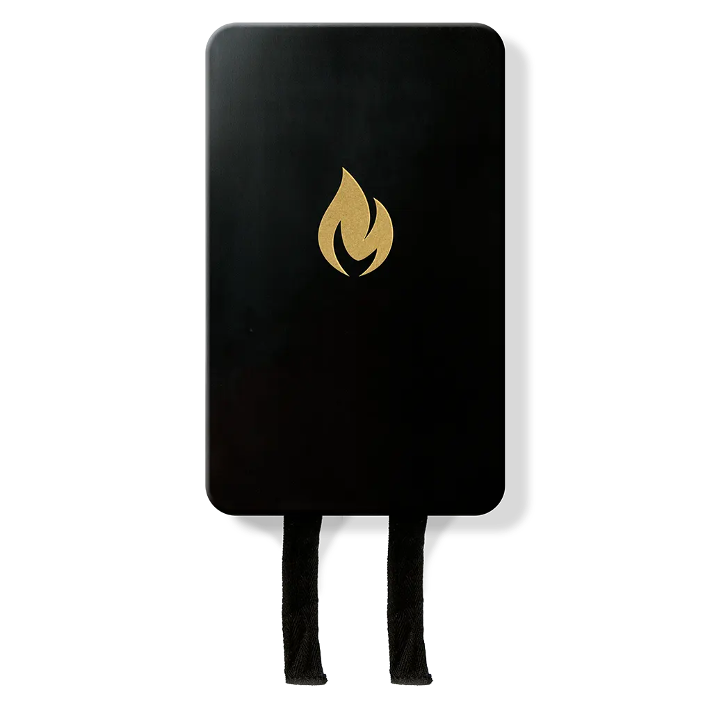 wolkenlosundheiter-Löschdecke Schwarz Gold - Nordic Flame Tradingbox AB