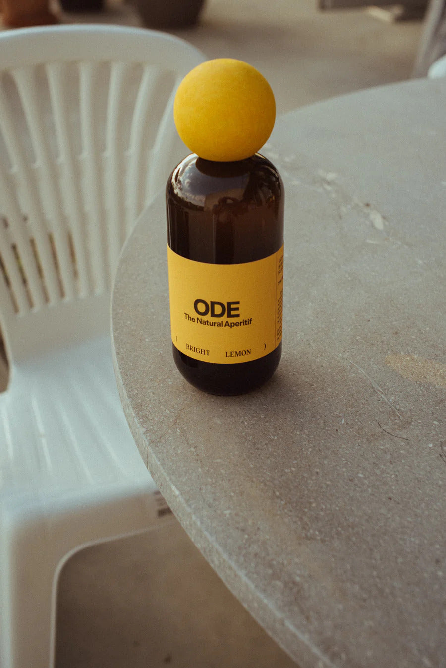 wolkenlosundheiter-ODE - Bright Lemon Natural Aperitif 18,5% vol. 500 ml  ODE International GmbH   