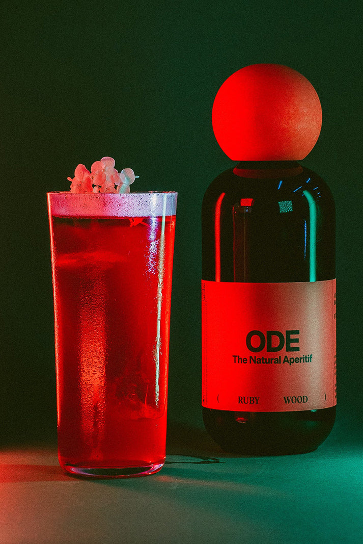 wolkenlosundheiter-ODE - Ruby Wood Natural Aperitif 18,5% vol. 500 ml  ODE International GmbH   