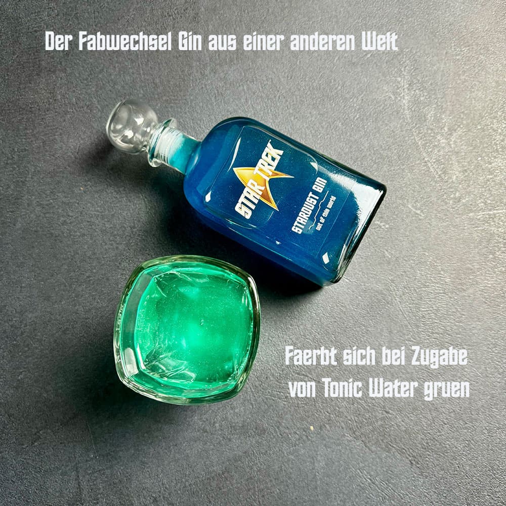 wolkenlosundheiter-V-Sinne STAR TREK Stardust Gin 40 % vol. 500 ml +Xtra Gift  Jovi International Trading GmbH   