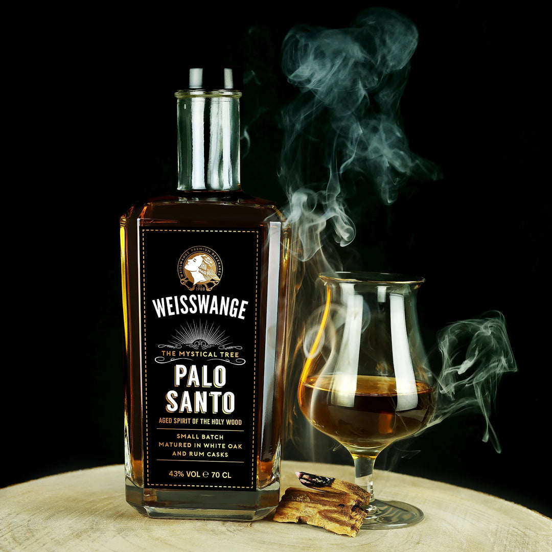 wolkenlosundheiter-Weisswange Palo Santo – White Oak & Rum Cask Finish  43 % vol. 700 ml  Kim Weisswange Holding GmbH   