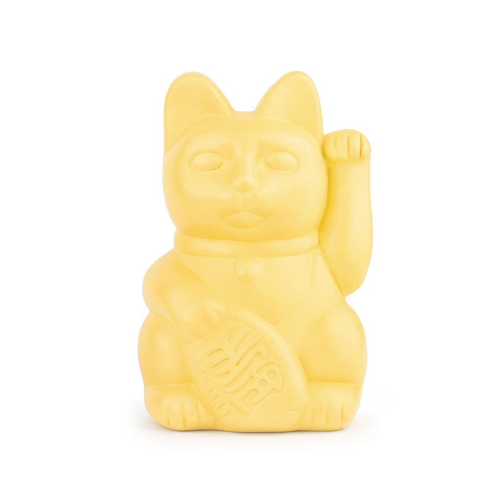 Lucky Cat Spardose - Winkekatze "Gelb" 15 cm