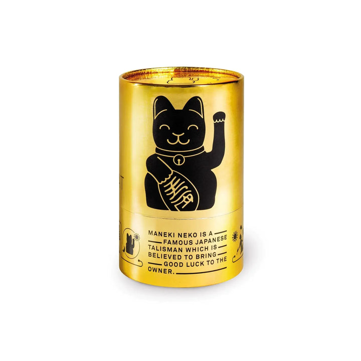 Lucky Cat Shiny Black  - Winkekatze in exklusiver Verpackung 15 cm