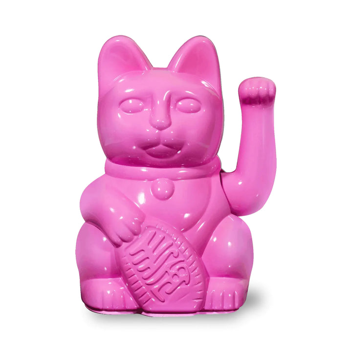 Lucky Cat Glossy Pink "Vielfalt" in exklusiver Verpackung 15 cm