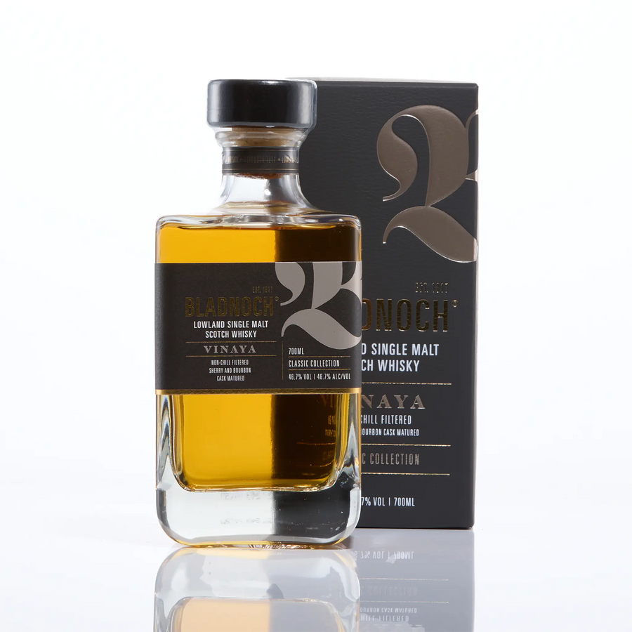 wolkenlosundheiter-Bladnoch VINAYA Lowland Single Malt Scotch Whisky  46,7 % vol. 700 ml  Bladnoch, Newton Stewart DG8 9AB, GB   