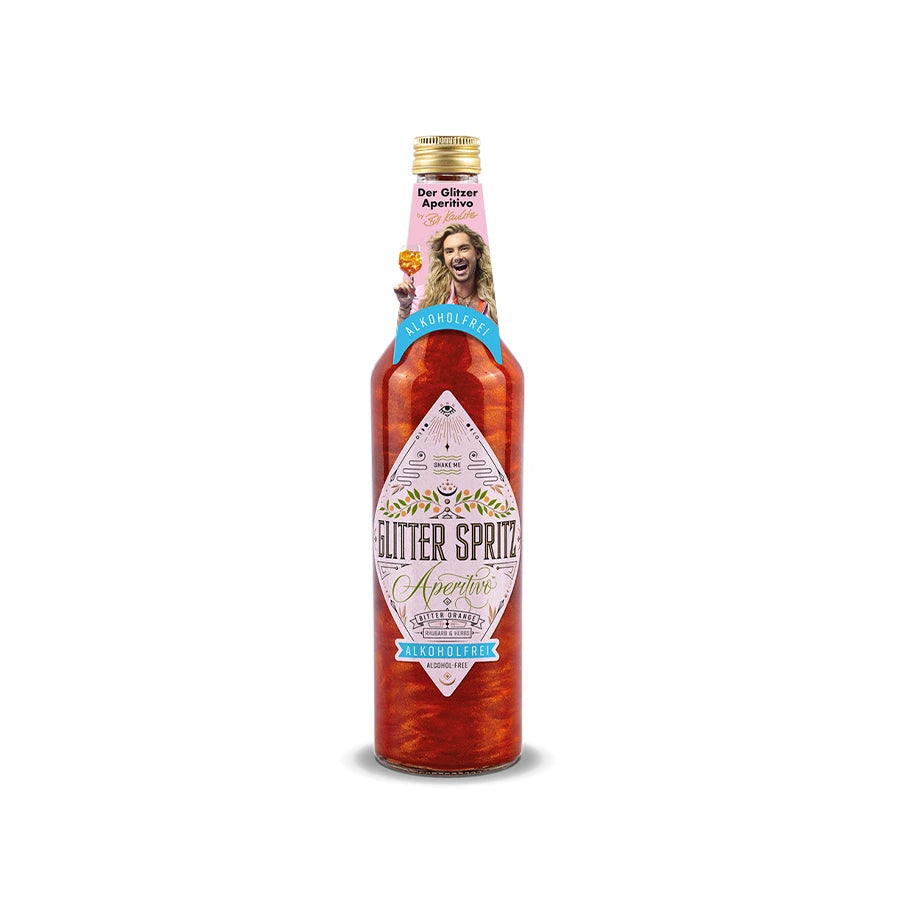wolkenlosundheiter-GLITTER SPRITZ Aperitivo™ Alkoholfrei 700 ml Craft Circus GmbH
