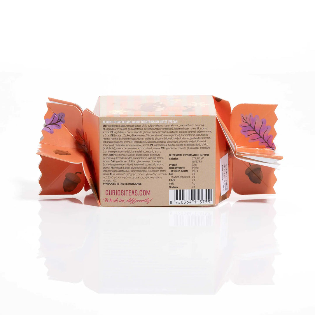 wolkenlosundheiter-Bonbons in Mandelform “Not so Nuts” Orange - The Cabinet of Curiositeas 90 g Tea Netherlands b.v.