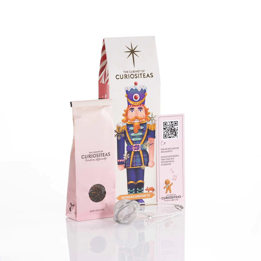 wolkenlosundheiter-Tee mit Teesieb “Nutcracker Christmas Tea Mann” - The Cabinet of Curiositeas 70 g Tea Netherlands b.v.