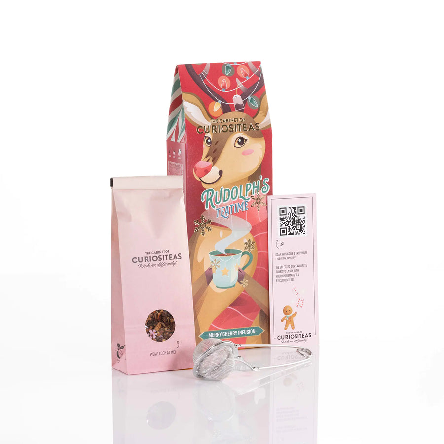 wolkenlosundheiter-Tee mit Teesieb “Rudolph’s Teatime” - The Cabinet of Curiositeas 70 g Tea Netherlands b.v.