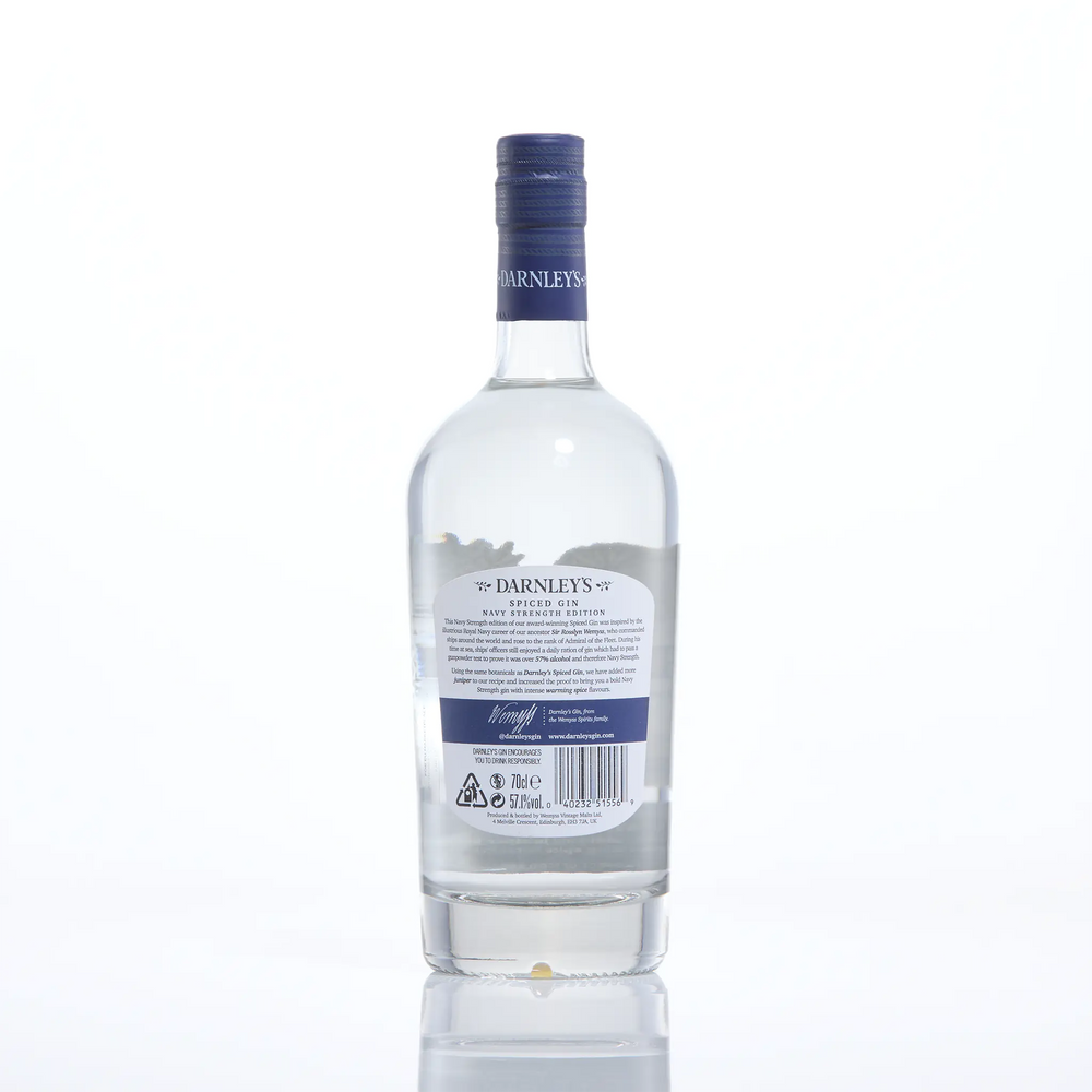 wolkenlosundheiter-Spiced Gin Navy Strength Edition - Darnley’s Gin 57,1 % vol. 700 ml  Wemyss Vintage Malts Ltd.   