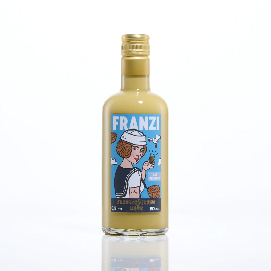 wolkenlosundheiter-FRANZI Franzbrötchen Likör 15 % vol. 500 ml  NORK GmbH & Co. KG   