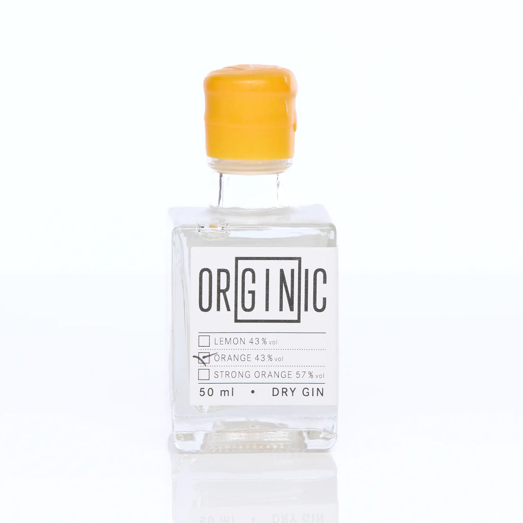 wolkenlosundheiter-Orange Dry Gin - ORGINIC 43 % vol. 50 ml  orginic UG   