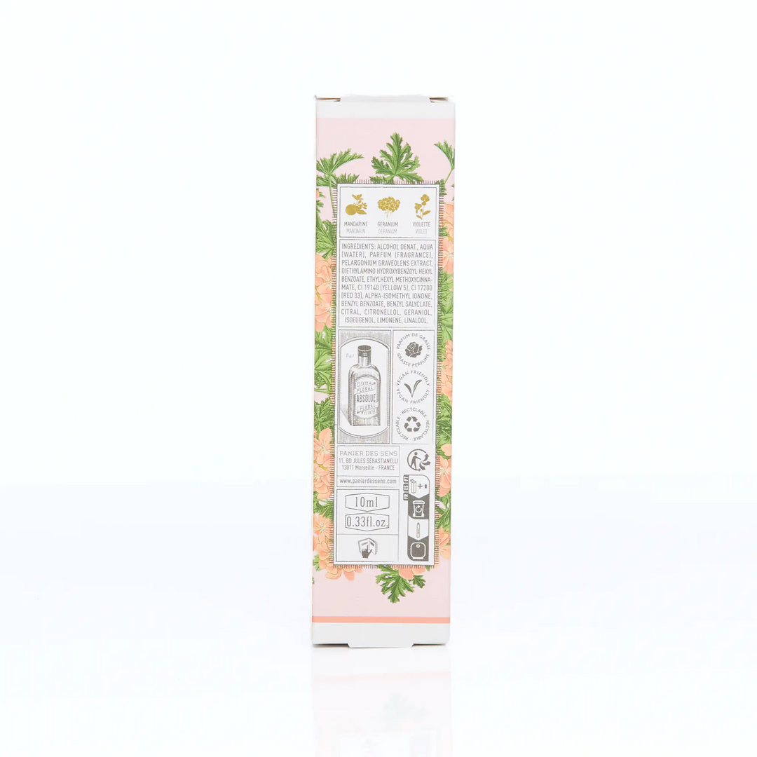 wolkenlosundheiter-Roll-On Eau de Toilette “Geranium Rosat” ABSOLUES - PANIER DES SENS 10 ml  PANIER DES SENS   